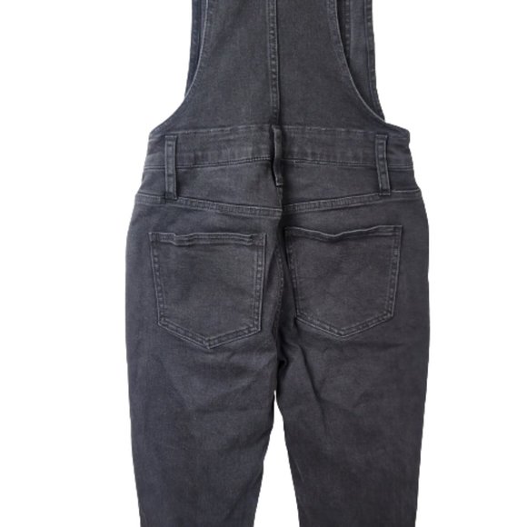 Madewell Skinny Overalls in Lunar Wash Denim - Picture 9 of 15